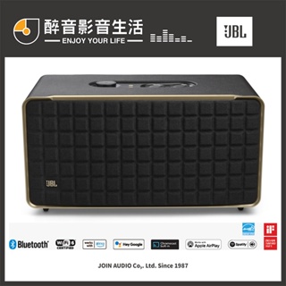 【醉音影音生活】JBL Authentics 500 復古設計語音串流藍牙喇叭.Wi-Fi/藍牙/語音助理.台灣公司貨
