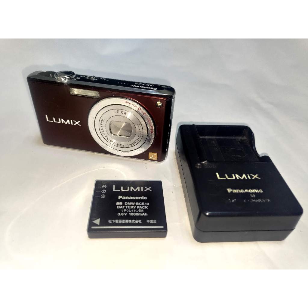 Panasonic Lumix DMC-FX33 28-100 mm 830萬像素CCD數位相機