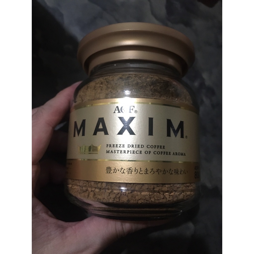 日本咖啡 即溶咖啡 AGF MAXIM 箴言金80g