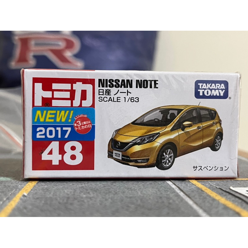 絕版 Tomica 48 Nissan Note 新車貼 多美 日產 tiida livina kicks yaris