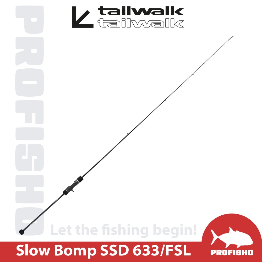 【搏漁所釣具】tailwalk SSD 633/FSL Slow Bump 槍柄鐵板竿 1本半 實心 鐵板最重300g