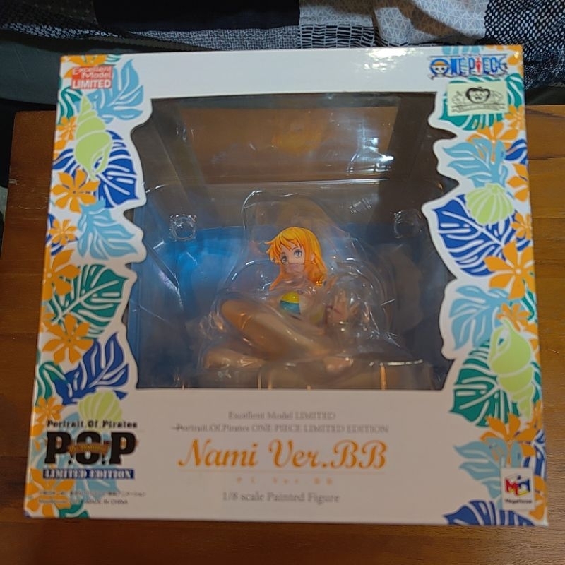 代理 MegaHouse 航海王 P.O.P 娜美 Nami Ver.BB 泳裝系列 盒況良好 全新未拆 台灣現貨