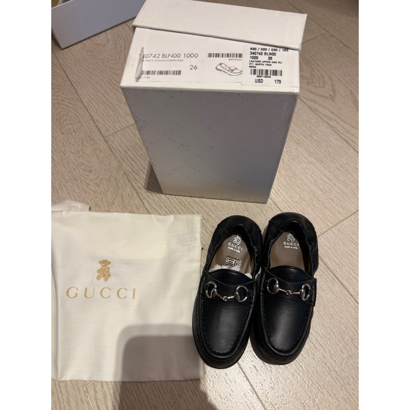 全新 Gucci 童鞋