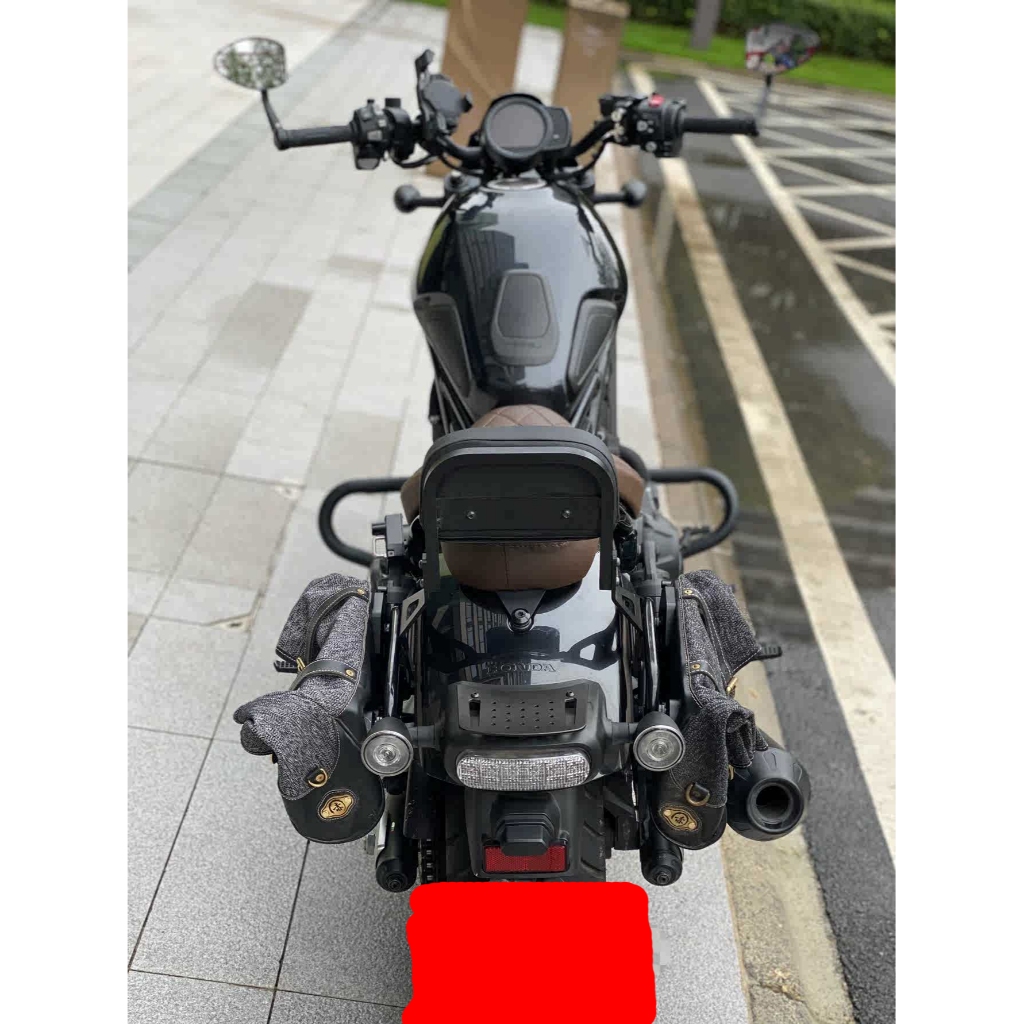 Rebel 1100T後貨架 適用於 Honda Rebel 1100T改裝扶手型後貨架 rebel500S 機車置物