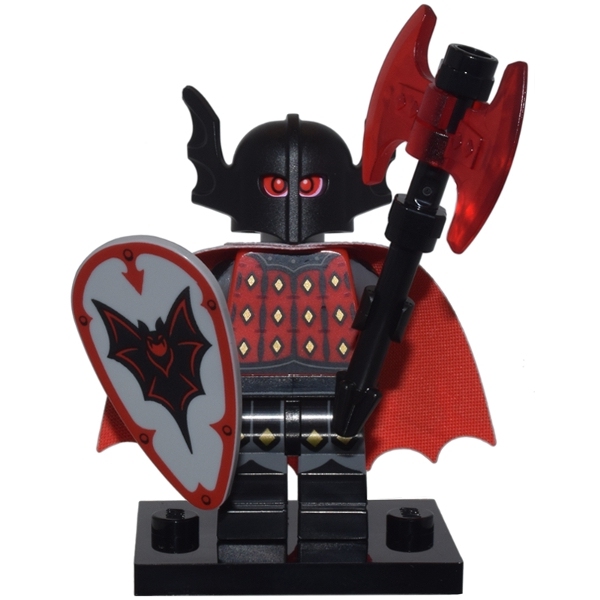 LEGO 樂高 71045 25代人偶包 3號 Vampire Knight 吸血鬼騎士 盾牌 巨斧 已拆盒確認角色