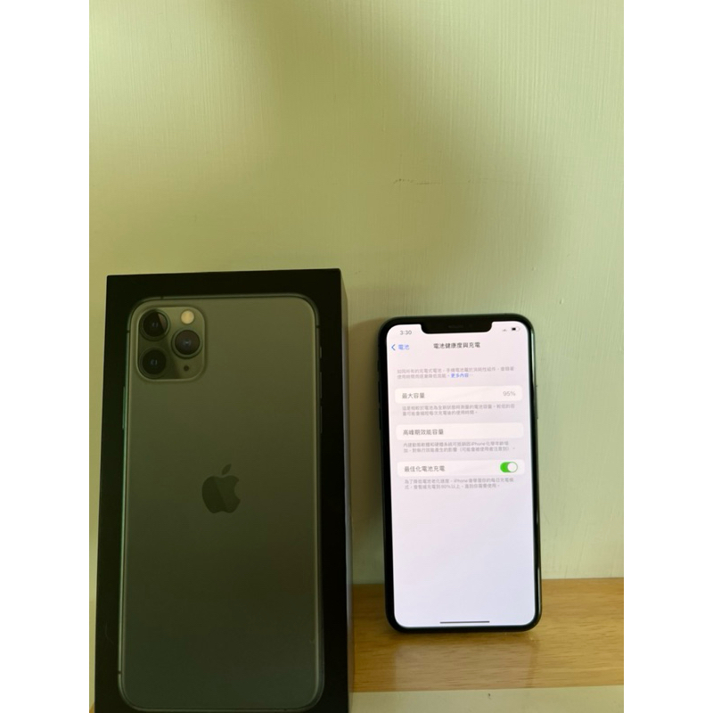 iPhone 11Pro max 256G 盒裝95%