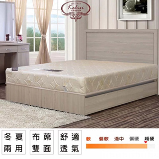 TH哲居家 彰化傢俱工廠｜床墊 彈簧床 雙人床墊 硬床 超硬 中鋼高碳鋼2.3mm彈簧 涼蓆面 雙人床 加大雙人床