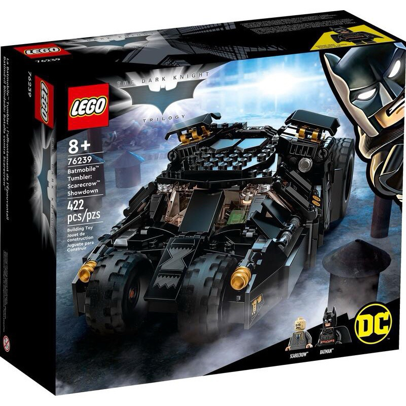 樂高LEGO 76239 樂高 DC 蝙蝠車 稻草人的對決 BATMAN $2200