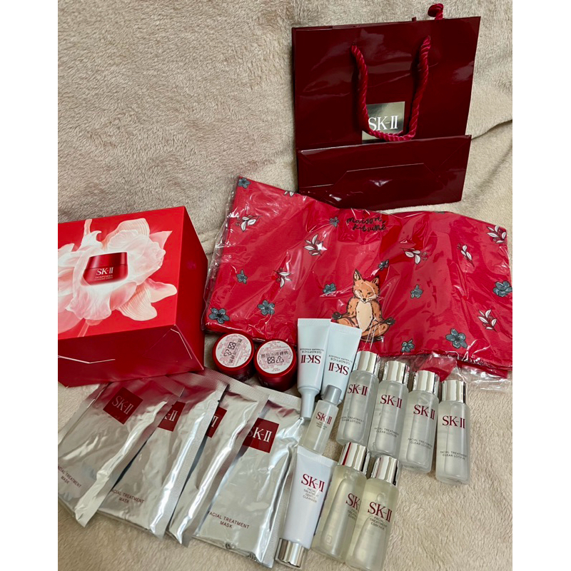 SKII SK-II SK2 經典組合 青春露 致臻活膚霜 煥亮精華 化妝水 青春面膜 洗面乳