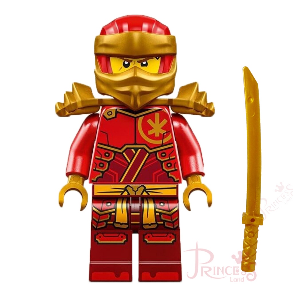 公主樂糕殿 樂高 LEGO 旋風忍者 紅忍者 赤地 升龍赤地 含武器 71801