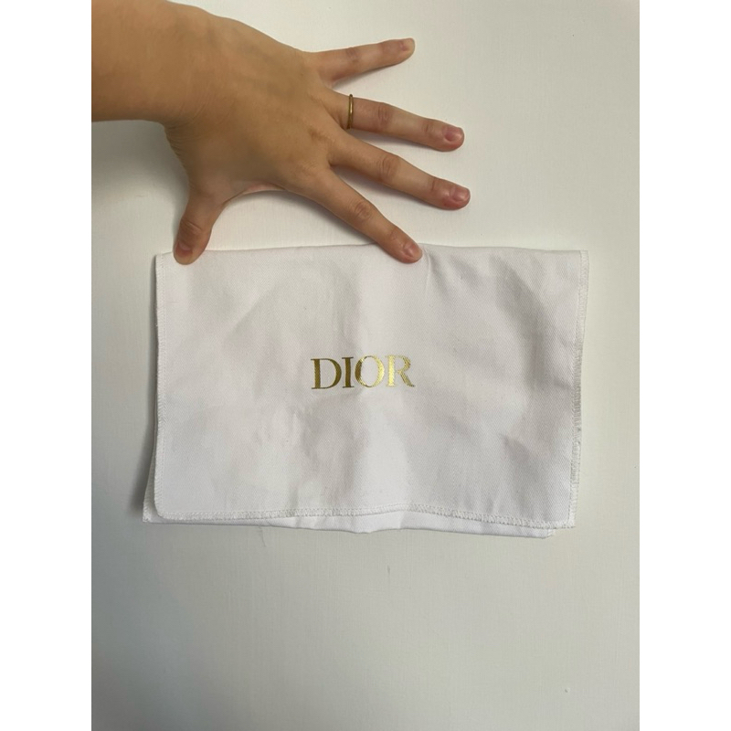 DIOR 短夾LOGO防塵袋