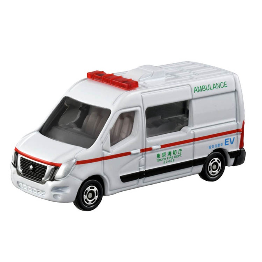 &lt;熊葛&gt; 全新正版現貨 TOMICA 多美 44 救護車 nissan 日產 nv400 高頂救護車 紅白盒