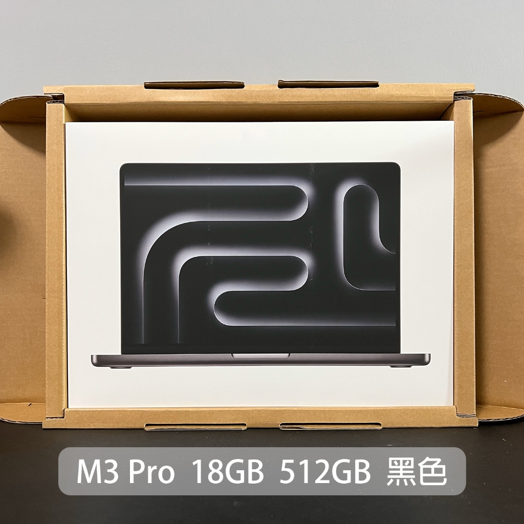 售完 Apple MacBook Pro 14" M3 Pro 18GB 18G 512GB 太空黑