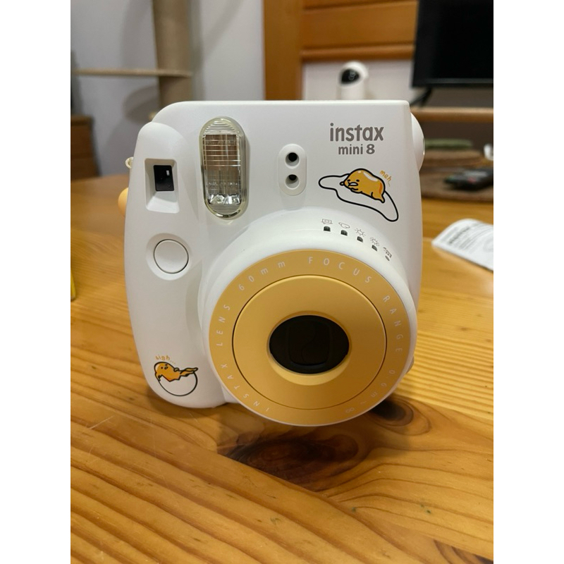 原廠公司貨 限量版 二手 蛋黃哥拍立得 FUJIFILM instax mini 8