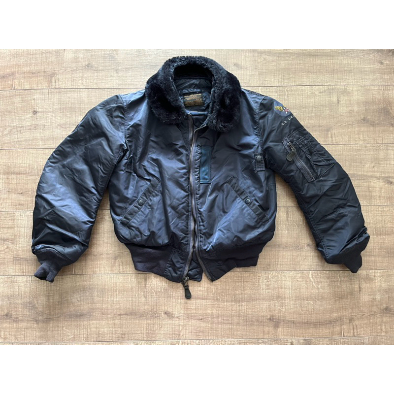 早期美製Alpha industries USAF B-15C Jacket  飛行外套 美軍公發參考