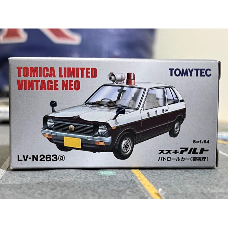 Tomytec Suzuki Alto 鈴木 警車 1/64 Tlv Tomica Limited Vintage 多美