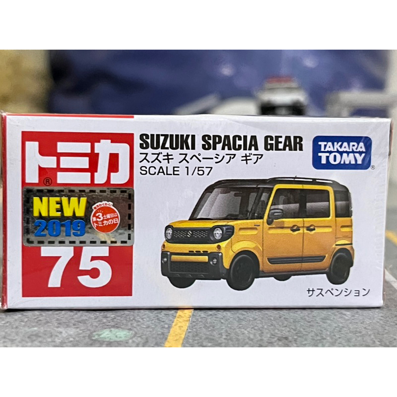 絕版 Tomica 75 Suzuki Spacia Gear 新車貼 多美 鈴木 1/64 Jimny Carry