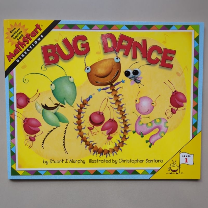 [二手] MathStart Level 1: Bug Dance, 數學啟蒙繪本(學習前後左右)