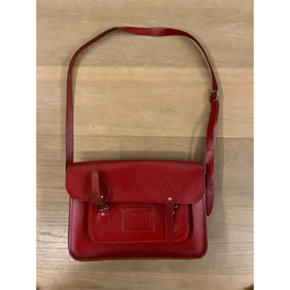 紅色復古牛津包_英國購入 劍橋包Cambridge Satchel England