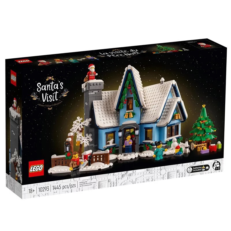 !!全新好盒現貨!! LEGO 10293 聖誕老人來訪 icons系列 北北桃面交 新年送禮 聖誕禮物