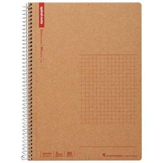 日本 maruman spiral note Basic 活頁 方格 5mm A5筆記本 80張 N247ES 日本製