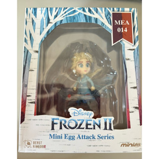 全新 野獸國 迪士尼 Disney 冰雪奇緣 MEA-014 Elsa 艾莎 蛋擊公仔 egg attack 公仔 模型