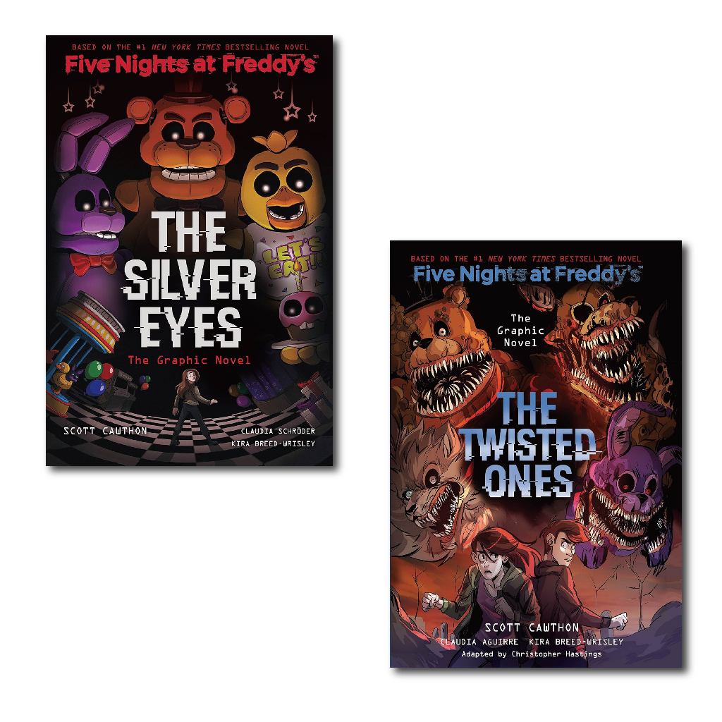 【精選組合】Five Nights at Freddy's Graphic Novel套書 {共2本}/ Scott Cawthon;Kira Breed-Wrisley 文鶴書店 Crane Publishing