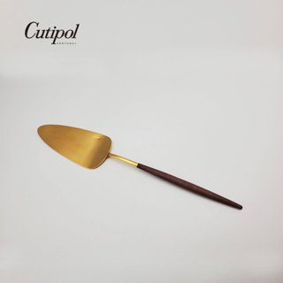 【Cutipol】GOA系列-多色柄霧金面不鏽鋼-28cm蛋糕刀 單件商品 葡萄牙手工餐具