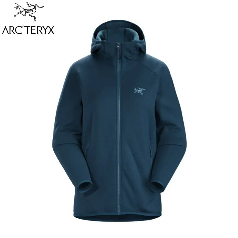 【Arcteryx 始祖鳥】女 Kyanite AR 刷毛外套 縮時藍 保暖外套 刷毛外套 保暖夾克 耐磨 27968