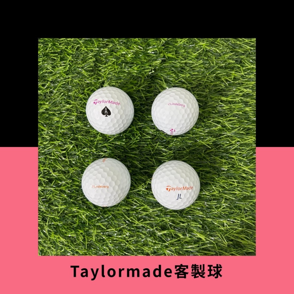 Taylormade泰勒梅🌞TP5 五層球 高爾夫球 客製圖案(2條組)