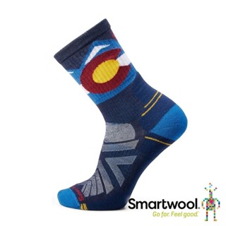 【Smartwool】 機能戶外全輕量中長襪-克羅拉多州『藍』SW001931 美國製｜保暖襪｜登山襪｜運動襪