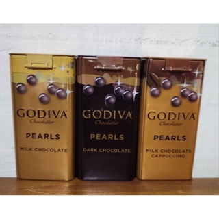 GODIVA 巧克力球 鐵盒 空盒