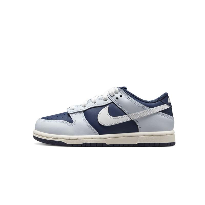 NIKE DUNK LOW PS 復古反轉藍白 中童 FB9108-002