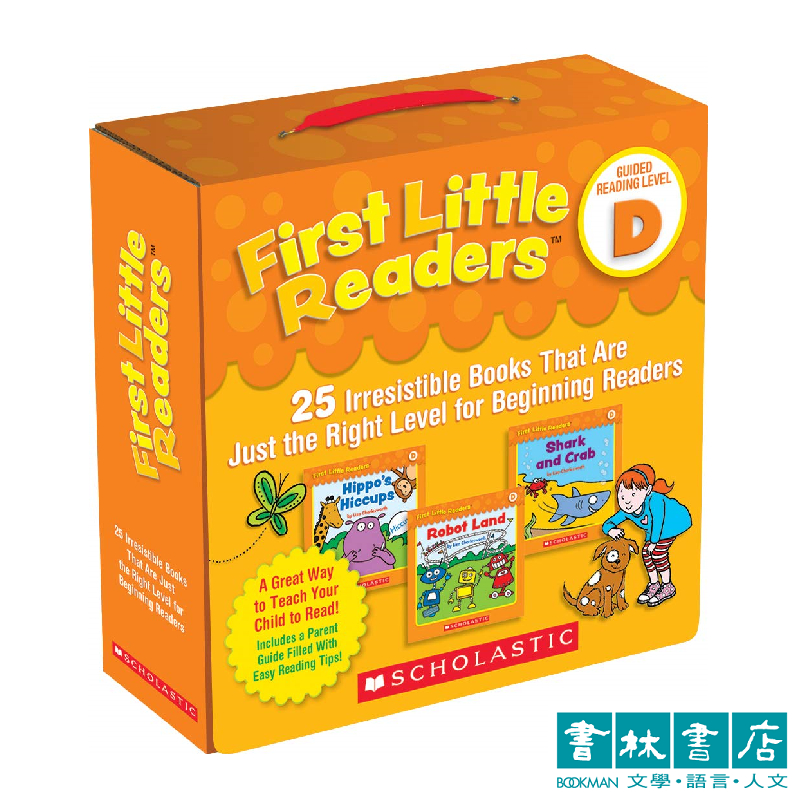 First Little Readers: Guided Reading Level D 英語讀本 盒裝書 25冊合售 含CD