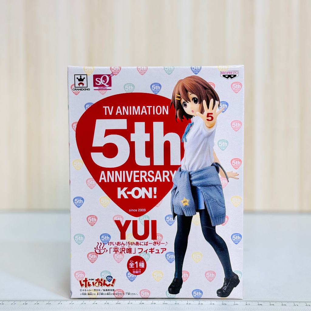 🇯🇵吼皮玩具🇯🇵 輕音部 K-ON 平沢唯 日版 公仔 5th 畢業旅行 校服  SQ BANPRESTO 美少女 景品