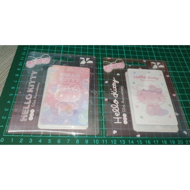 💗HELLO KITTY50TH悠遊卡-clear pink、clear heart💗50週年💗非icash 一卡通