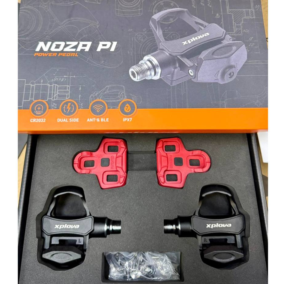 Xplova NOZA PI 雙邊功率卡踏 功率踏板 自行車