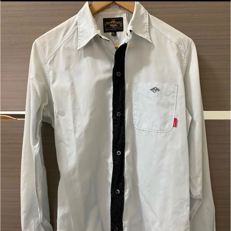 WTAPS 老品 蜘蛛絲 襯衫 size:S