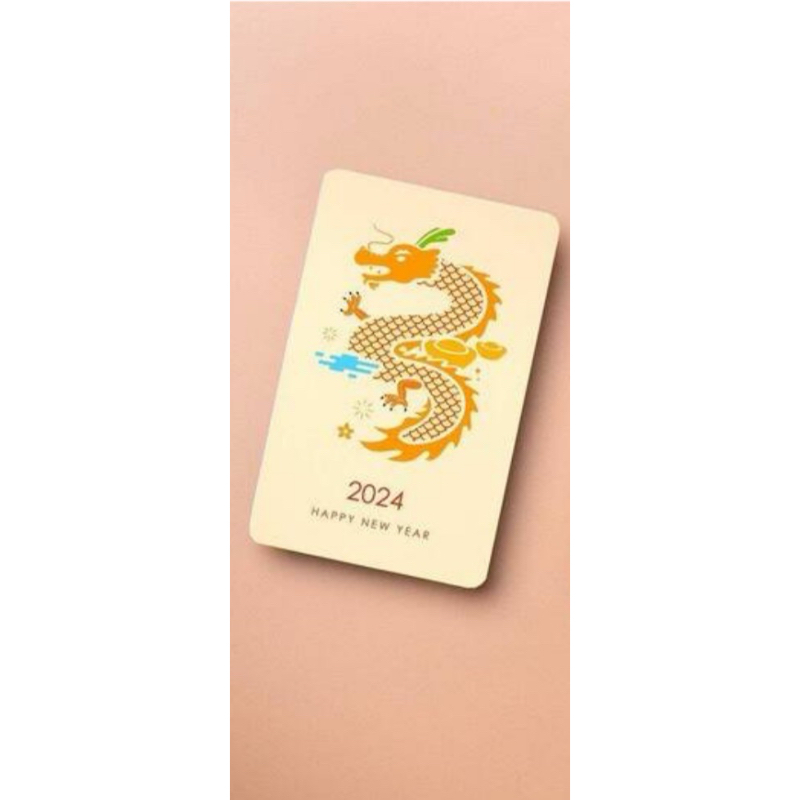 龍年紀念票 2024台北捷運紀念票卡