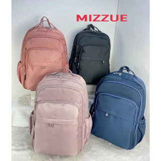 MIZZUE(現貨4色)韓版多隔層🎀防潑水💦💦尼龍電腦後背包🎀大容量背包 男女通用 輕巧 手提 可插拉桿學生書包G805