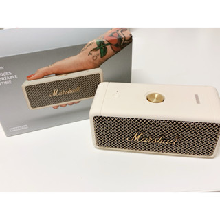 【二手】Marshall Emberton攜帶式藍芽喇叭 奶油白 第一代