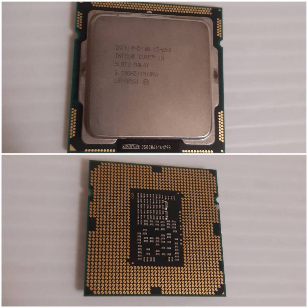 Intel 良品 CPU i5-650 1156腳位  檢測功能正常才出貨