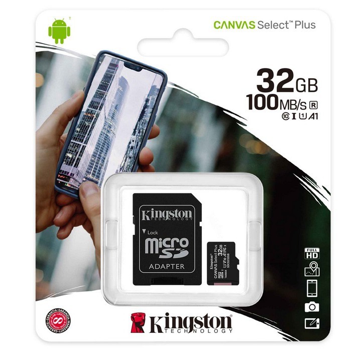 🌟大目工作室🌟 【Kingston 金士頓】microSDHC 32G 記憶卡 Canvas Select Plus