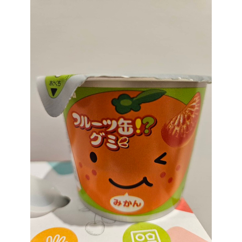 日本 KABAYA 造型軟糖 橘子風味 50g 杯 軟糖 糖果 橘子軟糖
