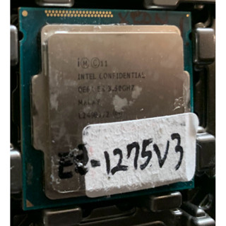 Intel Xeon E3-1275V3 3.5G / 8M 4C8T 模擬八核 QS 處理器