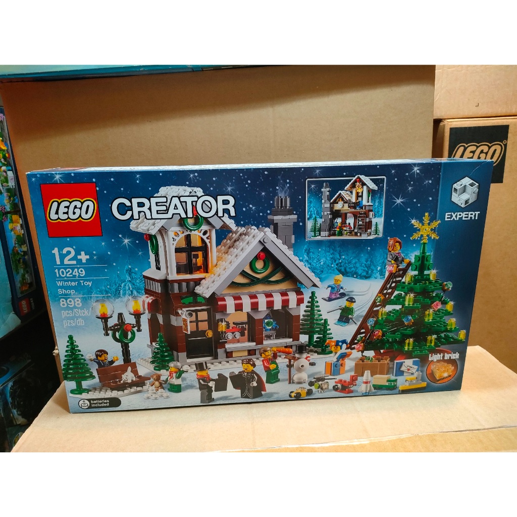 【玩樂高】LEGO 樂高 CREATOR 10249 Winter Toy Shop 冬季玩具店 全新未拆