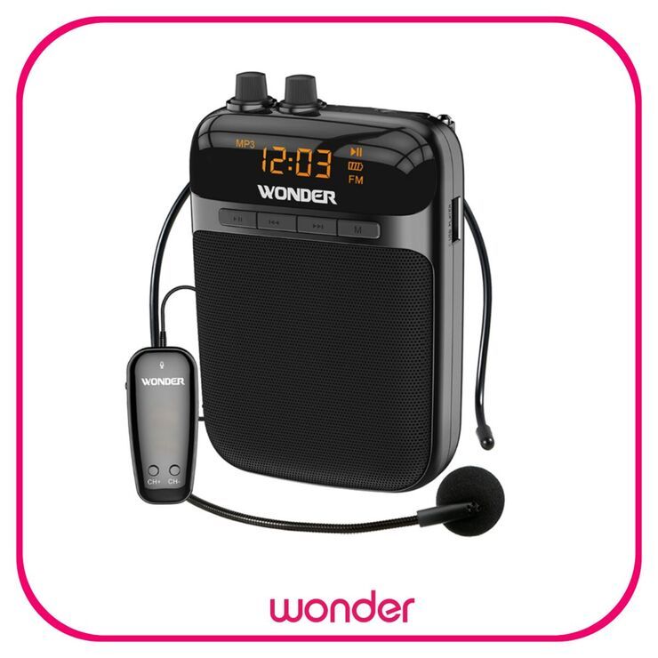 WONDER 充電式 無線教學擴音器 擴音器 WS-P015【ANGU】
