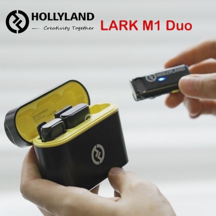 贈手機用轉接線🎁Hollyland 猛瑪 LARK M1 Duo 一對二無線麥克風