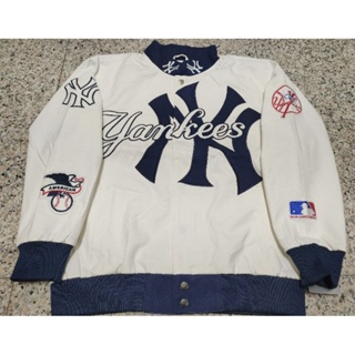 Yankees 紐約 NY 洋基隊 棒球外套 夾克 嘻哈 饒舌 尺碼L/XXL