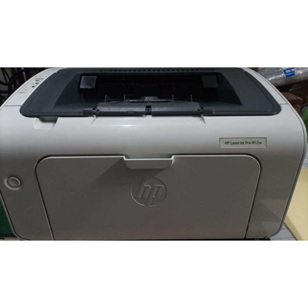 降價HP LaserJet Pro M12w含線材中古整新黑白雷射印表機碳粉cf279a